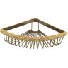 Полка угловая LEMARK JASMINE LM6681B 1-ярусная, бронза